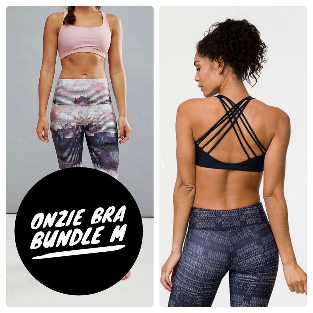 Two Onzie Flow Bras Bundle M